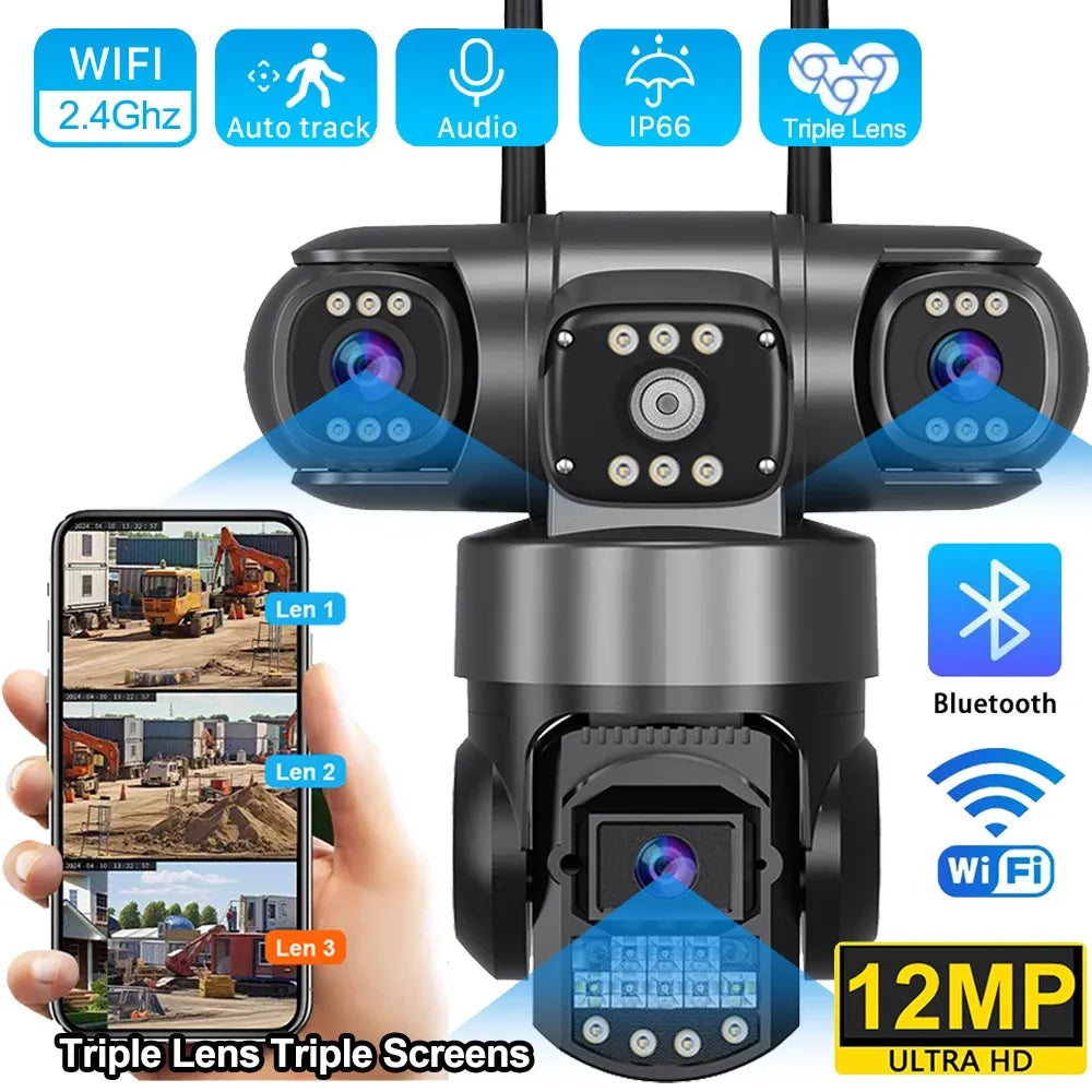 Smart Net Camera v380 3 Lens