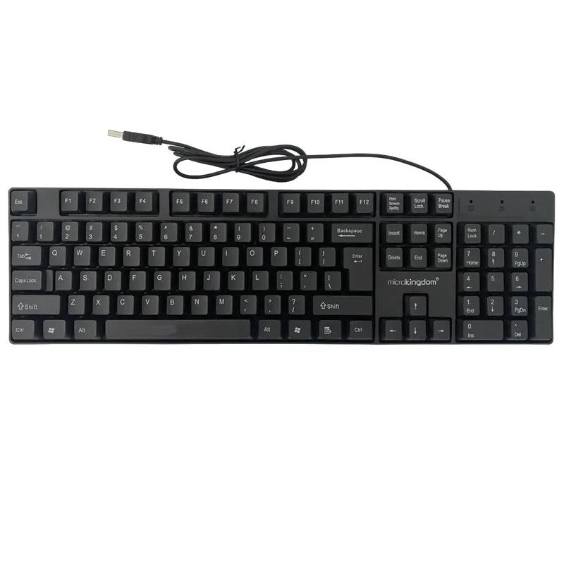 MICROKINGDOM Wired Business Keyboard