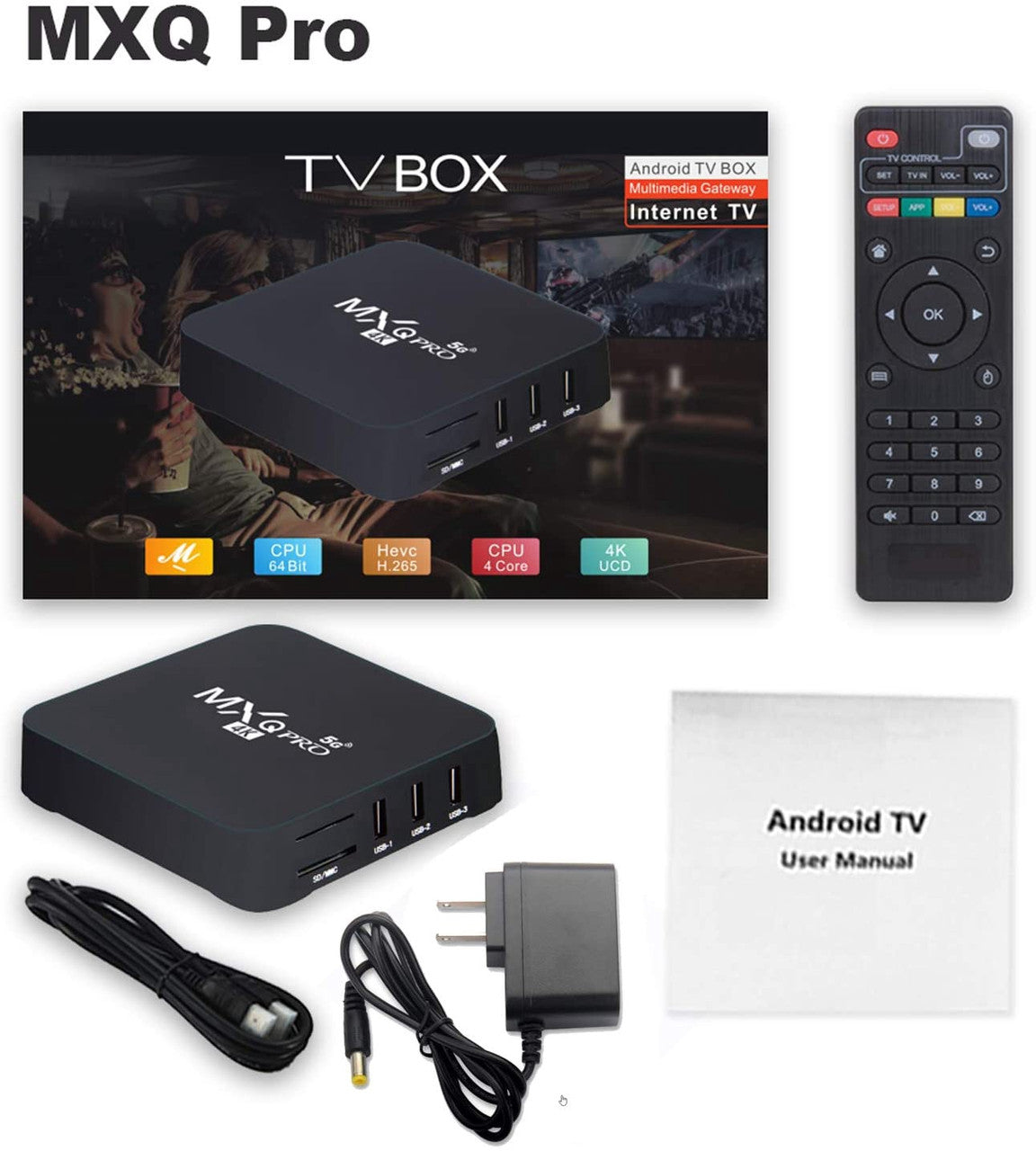 TV BOX ANDROID 13.0 8GB+128GB